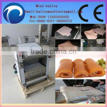 cheap and high-ranked pork skin removing machine