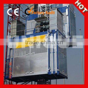 SC100/100 high speed construction passenger galvanized hoist CE proved