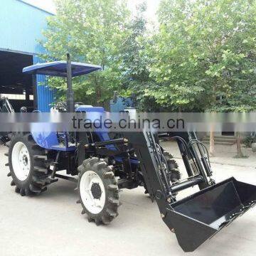 40hp 4wd tractor with front end loader and 3 point backhoe