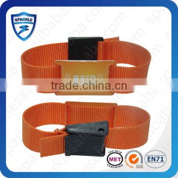 customized Adjustable Nylon Wristband for club