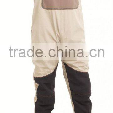 3 Layers Waterproof and breathable fabric fishing waist wader (Breathable-C)