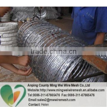 Anping factory price!!! Stainless Steel Blade Razor Wire