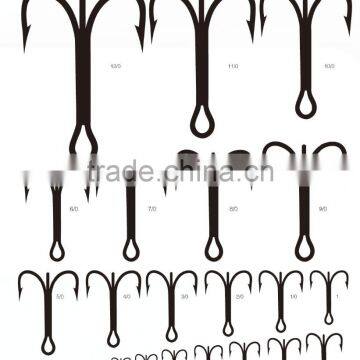 2016 O'Shaughnessy treble hook stainless steel fishing hook