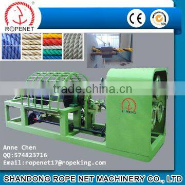 Automatic 3 strands twisted plastic film rope making machine