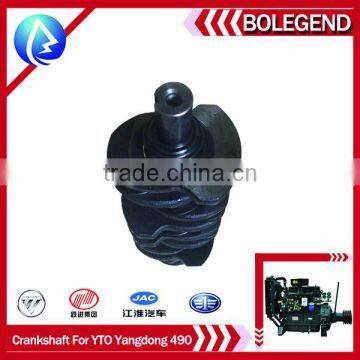 Yangdong YTO 490 Diesel Engine Spare Parts CRANKSHAFT for Forlift Heavy Equipment Parts photo-2