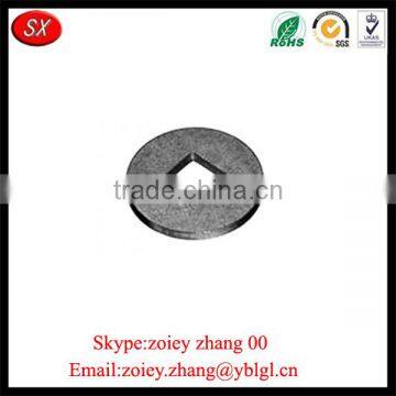 Custom Made Precision Stainless Steel Square Hole Washer For Sale