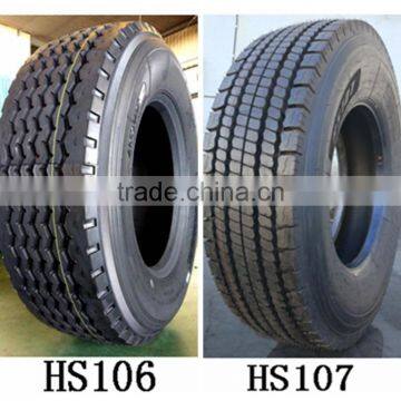 Hs205 Hs208 Kapsen Taitong Terranking Brand All Steel Radial Truck Tyre 295/75r22.5 photo-3