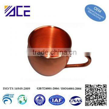 China manufacturer custom moscow mules mug copper cup