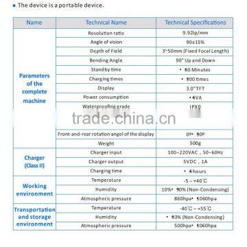 YSENT-TIC Hospital 4.0 Inch LCD Display Video Laryngoscope photo-4
