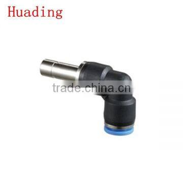 plastic tube fitting, plug in elbow , push in tube fittingPLJ