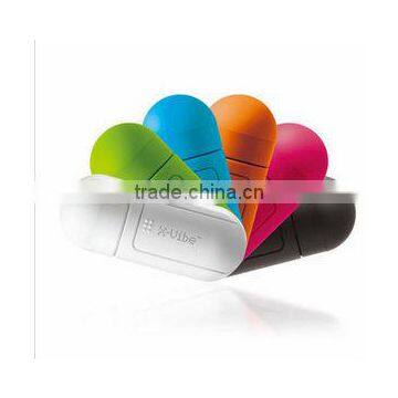 6 Colors X-Vibe Mini Vibration Speaker Portable Vibration Speaker System Music Dock Magic Pocket Vibration speaker