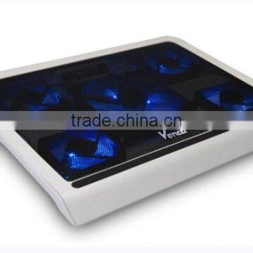 cheap hot selling LAPTOP COOLER COOLING PAD 5 FAN STAND WITH 2 USB HUB FOR 15 17" LAPTOP Notebook