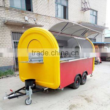 Made in China Street Fast Food Cart/catering Food Trailer/concession Food Van With CE and Braking System for Sale YG-LSS-02 photo-4