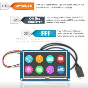 Nextion Enhanced NX3224K028 - Generic 2.8'' HMI Touch Display photo-2