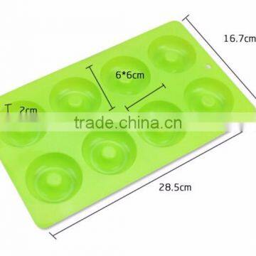 Hot Sell Silicone Bagels Mold DIY Doughnut Mold Baking Pan photo-2