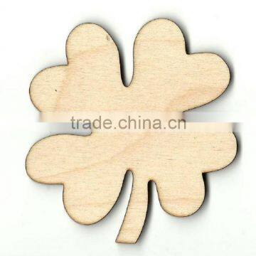 Wooden Tree Christmas Decorations Rustic Hanging Craft Shapes photo-5