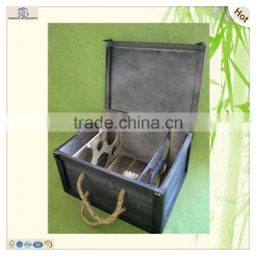 Technical Design Poplar Bottle Dividers Beer Wine Box photo-4