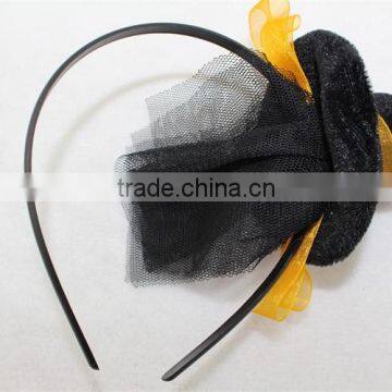 Halloween black hat hairband girl headband party headband