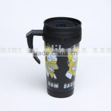 Duble Wall Travel Mug/w Hand photo-2
