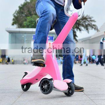 New Arrival Folding Mini Pedal Leisure Exercise Bike For Kids/Adults, 3 PV Wheels Aluminum Alloy Pedal Bikes For Wholesale photo-4