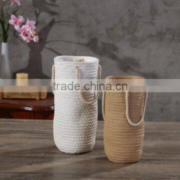 2016 Newest Funny Bag Shaped Stoneware Type for Garden Decoration Flower Pot/flower Plants photo-4