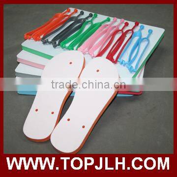 DIY manufacturing custom rubber sandals wholesale wedding flip flops