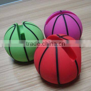 Basketball Shape Silicone Loudspeaker Horn Stand photo-2