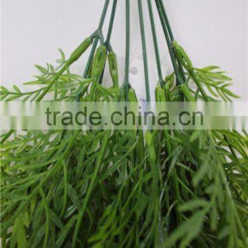 PE Plastic Hanging Vine Rattan Bulk Grass Artificial Hanging Leaf photo-4