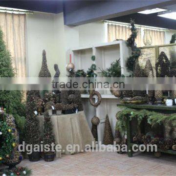 mini / huge artificial christmas pine tree / ring / flower for home / hotel / office (new christmas combination of Este-015 )