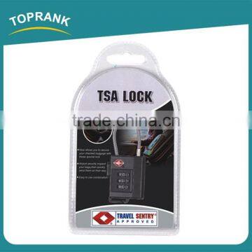 Toprank Top Security Colorful Zinc Alloy Tsa Digital Combination Padlock Travel Suitcase Luggage Padlock photo-2