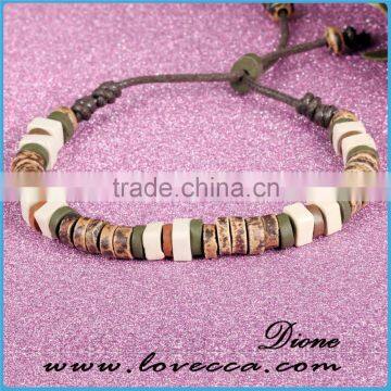 Unisex Clay Charm Tribe Bracelets Trending Ceramic/Clay Beads Bracelet Handmade Fashion Jewelry photo-4