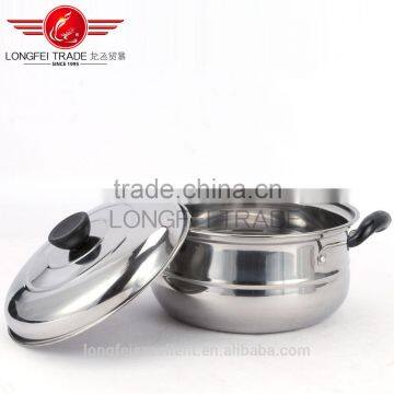 Popular Style Unique Shape Stainless Steel Soup Cooking Pot Set/camping Pot Set photo-4