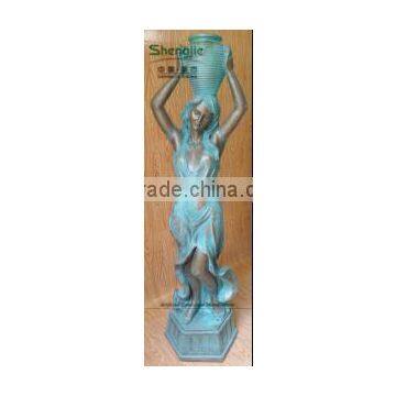 XK-BG001 Sexy Beauty Hot Sale Artificial Fiberglass Flower Vase photo-2