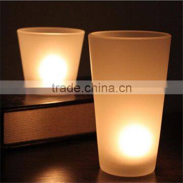 Stick Candle Holders Set of Two Frosting Candles photo-2