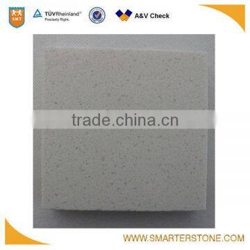 White Color Artificial Quartz for Kitchen Countertops photo-3