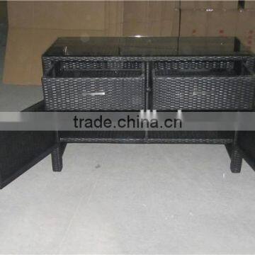 Hot Sale Garden Outdoor Accessory Rattan Cabinet photo-4