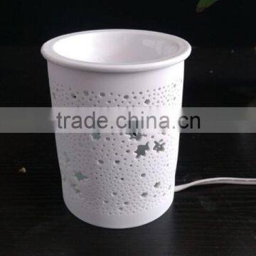 Ceramic Cylinder Electric Oil Burner With Aromatheraphy Function photo-5