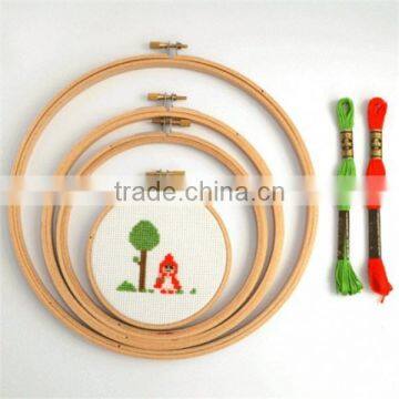 Hot sell 12 Inch Wooden Embroidery Hoop - Cross stitch supplies made in China