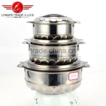 High quality stainless steel pot set kitchen utensil