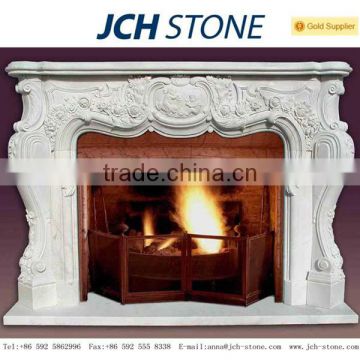 white fireplace,stone fireplace,artificial marble fireplace surround