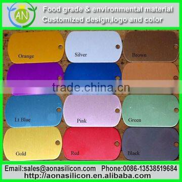 Eco-friendly Silicon Military Dog Tags|Custom cheap wholesale military dog tags