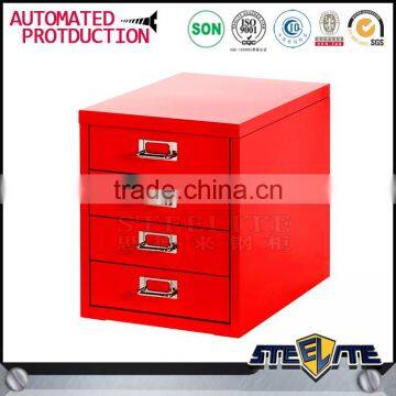Korean style furniture steel 4 drawer file cabinet