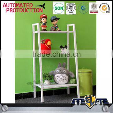 Powder coated 3 Tier shelf storage metal shelving