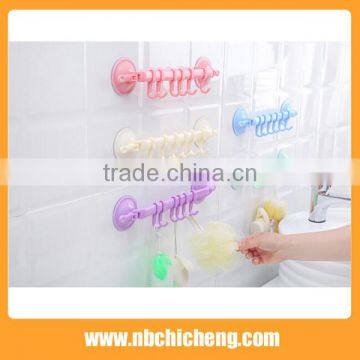 Suction Kitchen Bath Accessories Sets Rack Storage Holders Suction Hook photo-3