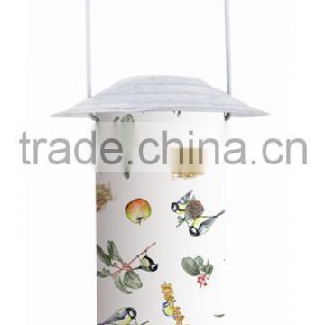 tin plated decorative bird feeders