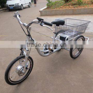 20 inch electric three wheel bicycle for adults