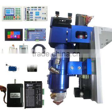 High power 500W metal and nonmetal co2 laser cutting head, control card, sensor and more