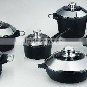 Die-casting Aluminum Non-Stick Cookware Set