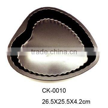 Carbon Steel Heart Shape Baking Tray CK-0010