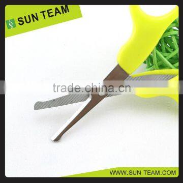 SC050 3-3/4" Short Blade New PP Handle Moustache Scissors photo-3